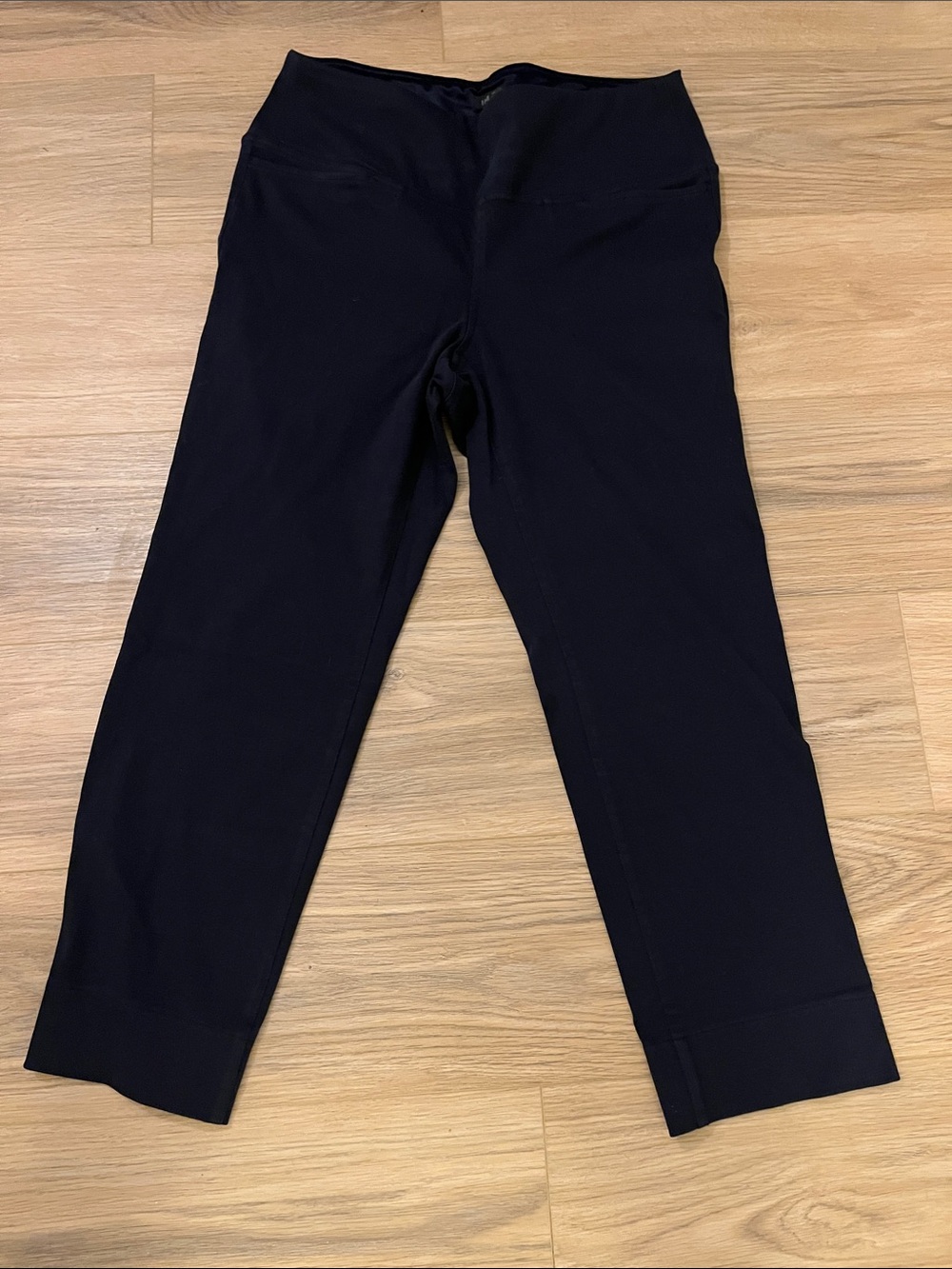 J. Jill Black Wearever Collection Pull-On Black Chinos